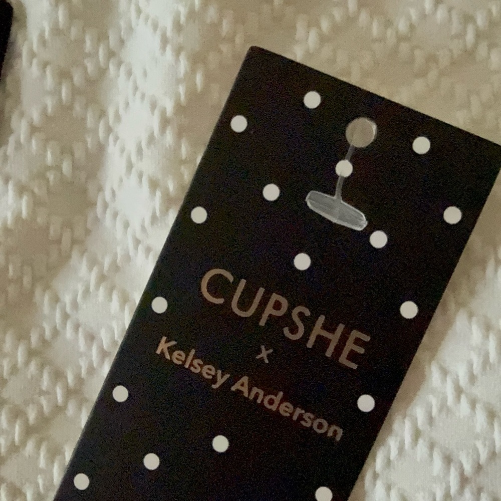 Cupshe Black and White Polka Dot Tag BEST SELLER HARD TO FIND - Picture 8 of 9